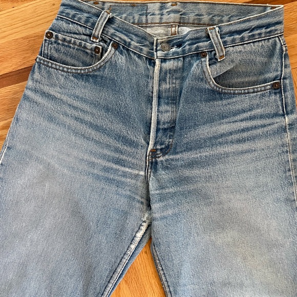 Vintage Levi’s 701 Student Jeans - Picture 7 of 12